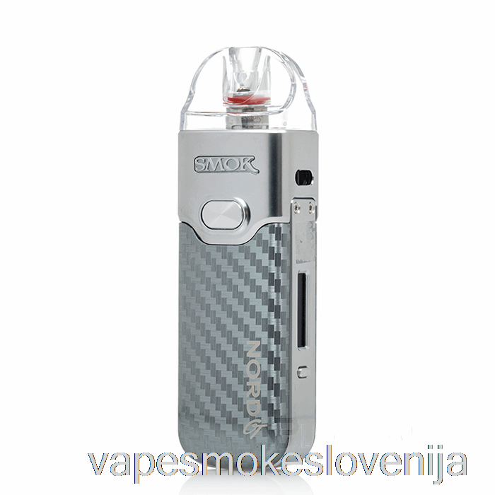 Vape Slovenija Smok Nord Gt 80w Pod Sistem Srebrna Ogljikova Vlakna